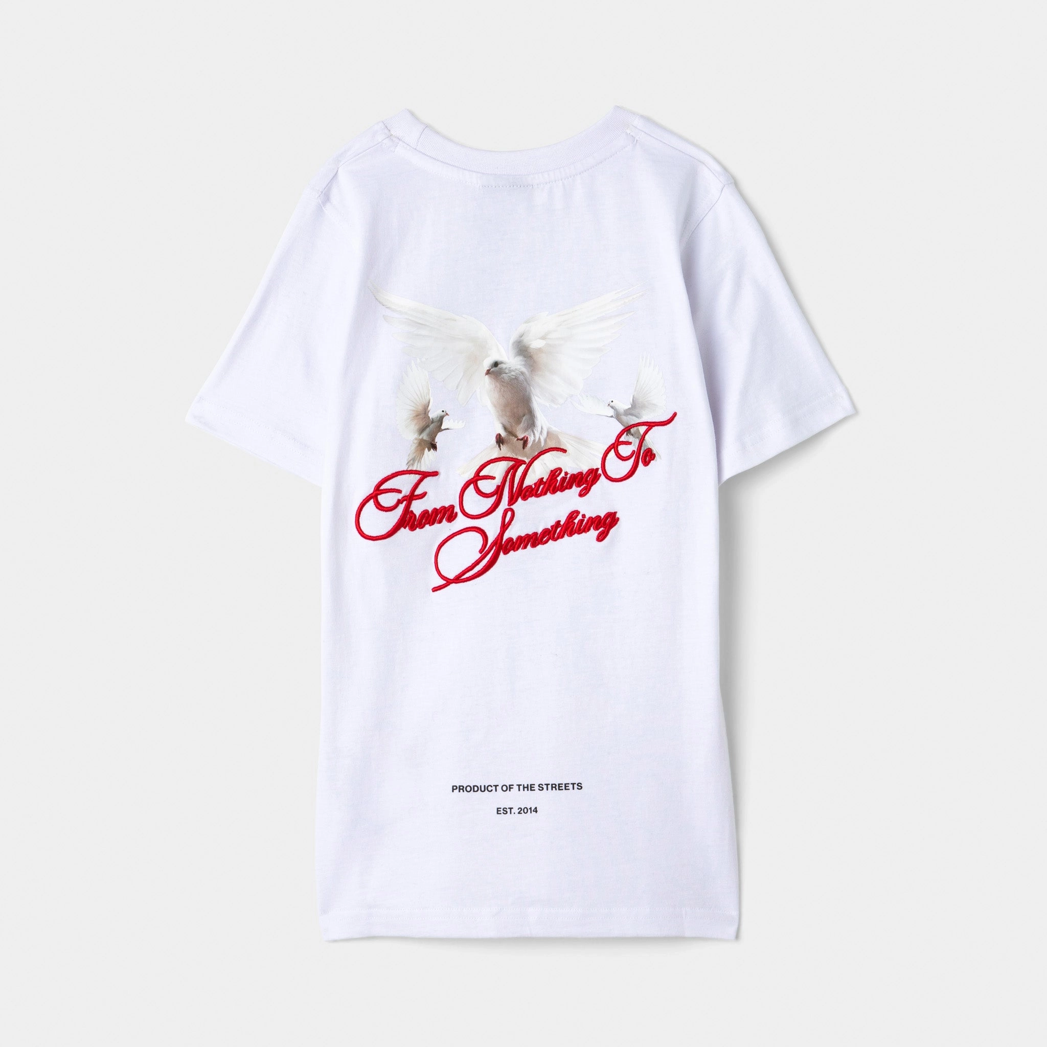Hoodrich Juniors' Eagle Tee Blanc de Blanc / Black - Lychee