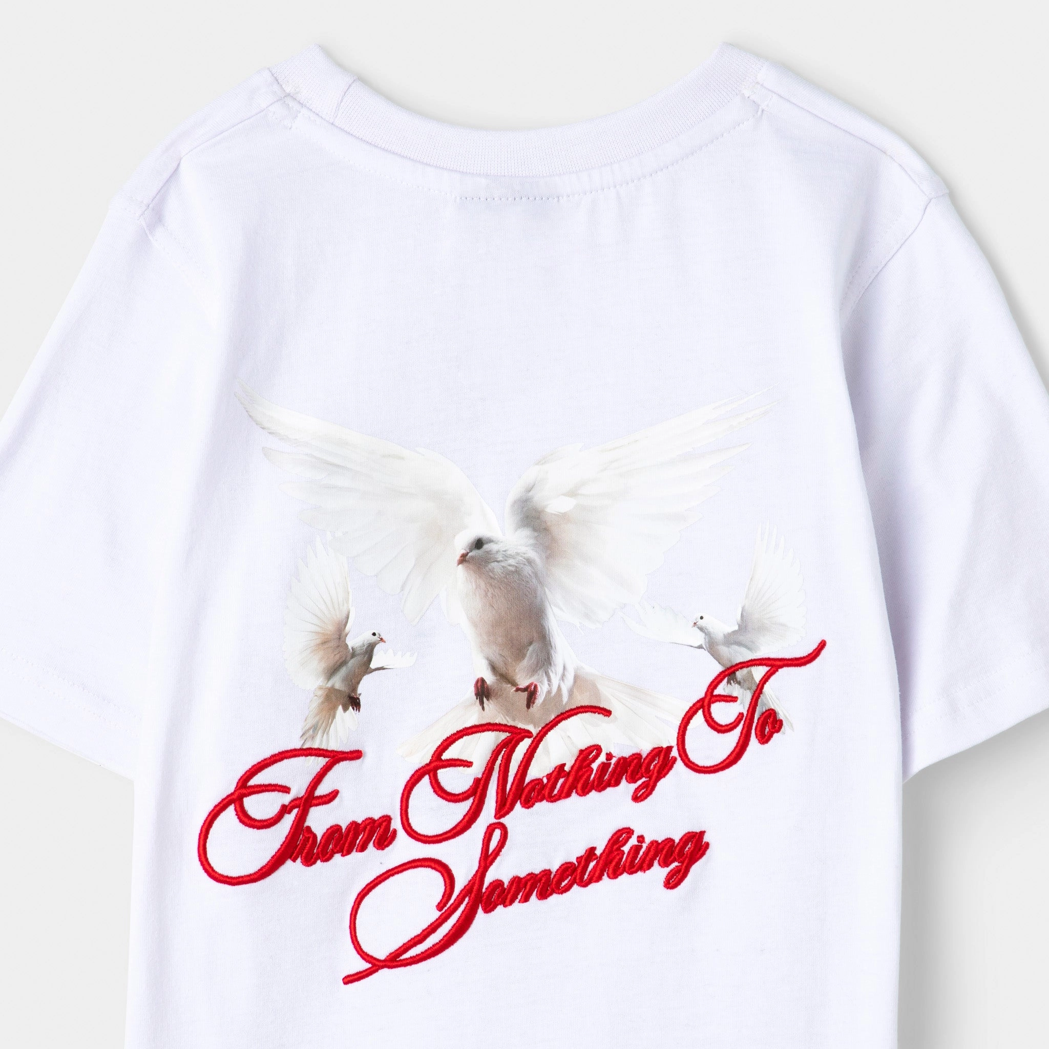 Hoodrich Juniors' Eagle Tee Blanc de Blanc / Black - Lychee
