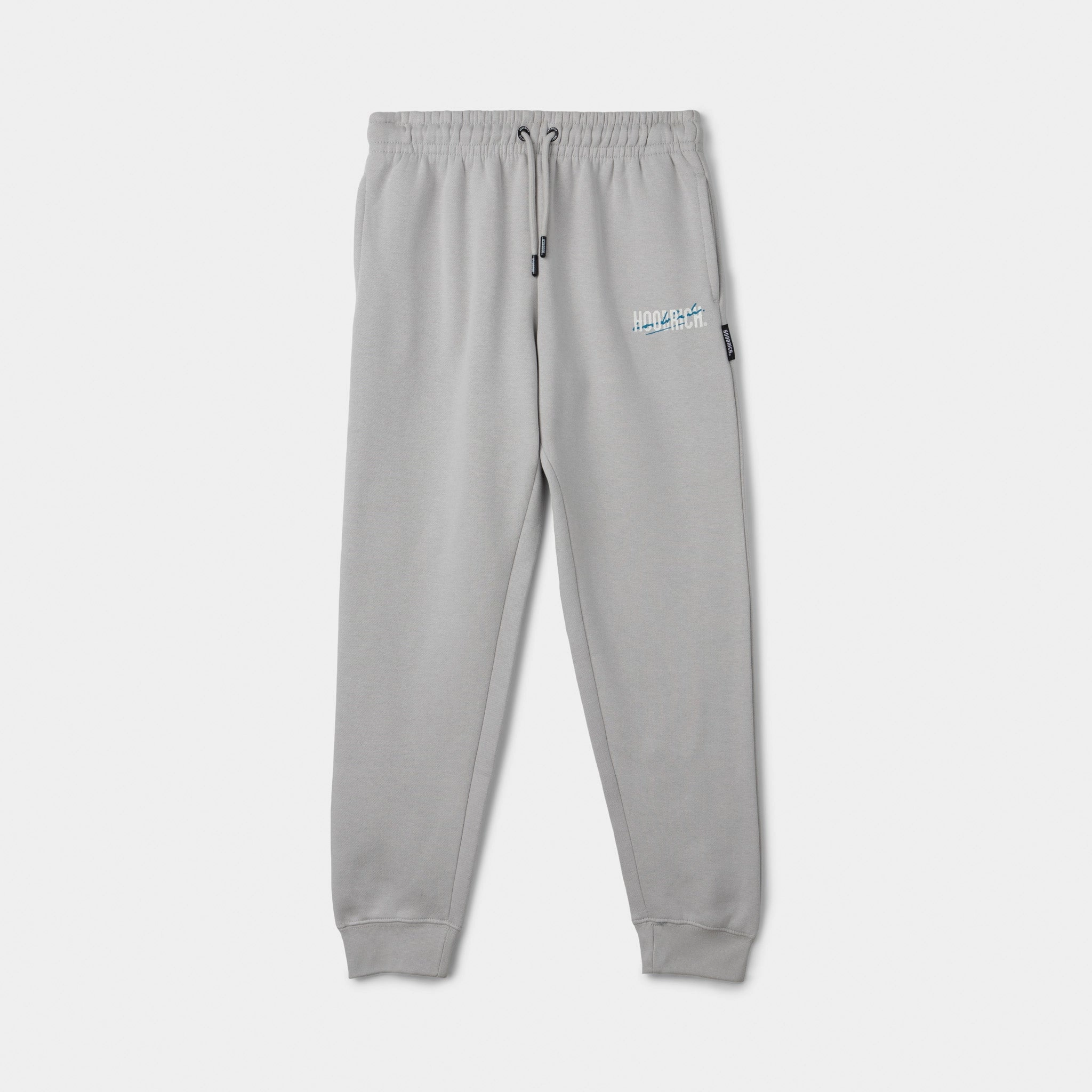 Hoodrich Juniors' Lynk Joggers Quiet Gray / White - Blue Danube