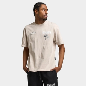 Hoodrich Rite Oversized Graphic T-Shirt Silver Grey / White - Monument
