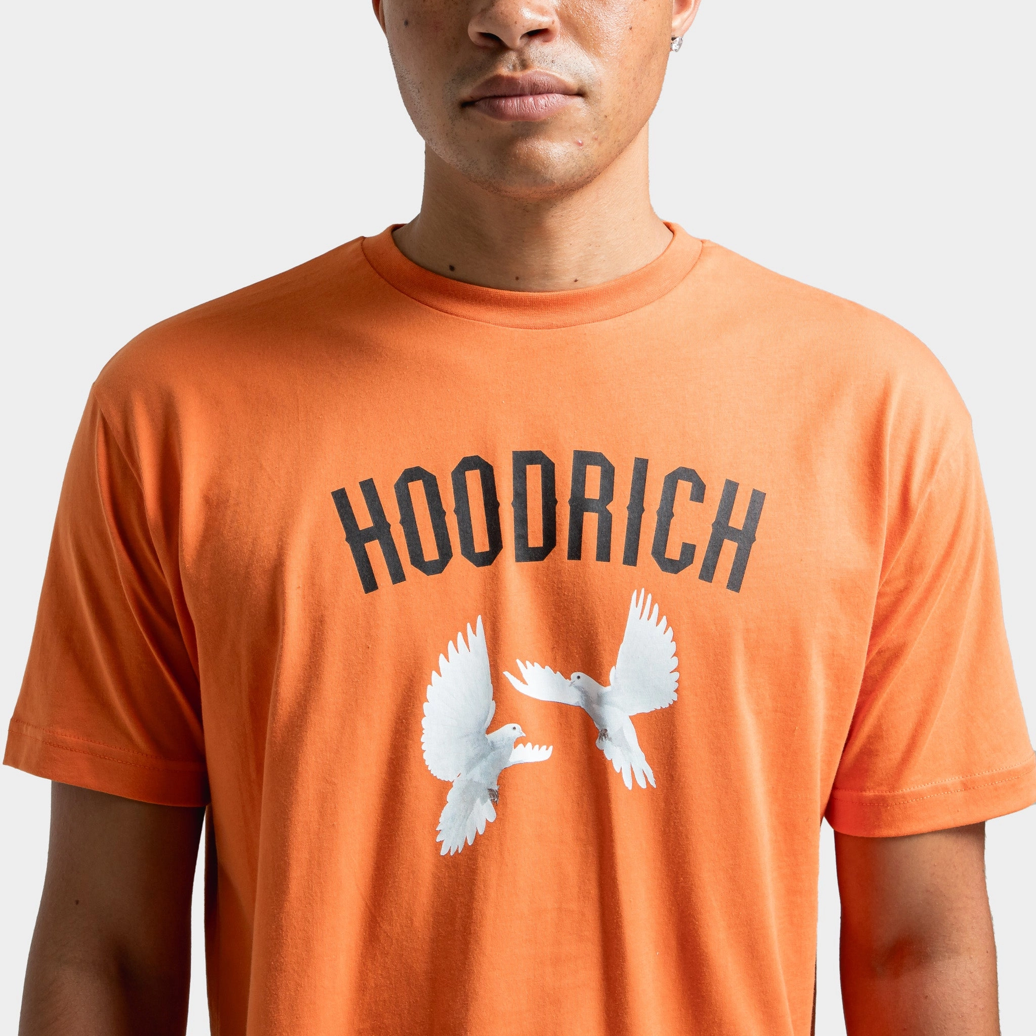 Hoodrich Take Flight V2 T-Shirt Burnt Orange / Black - Blan