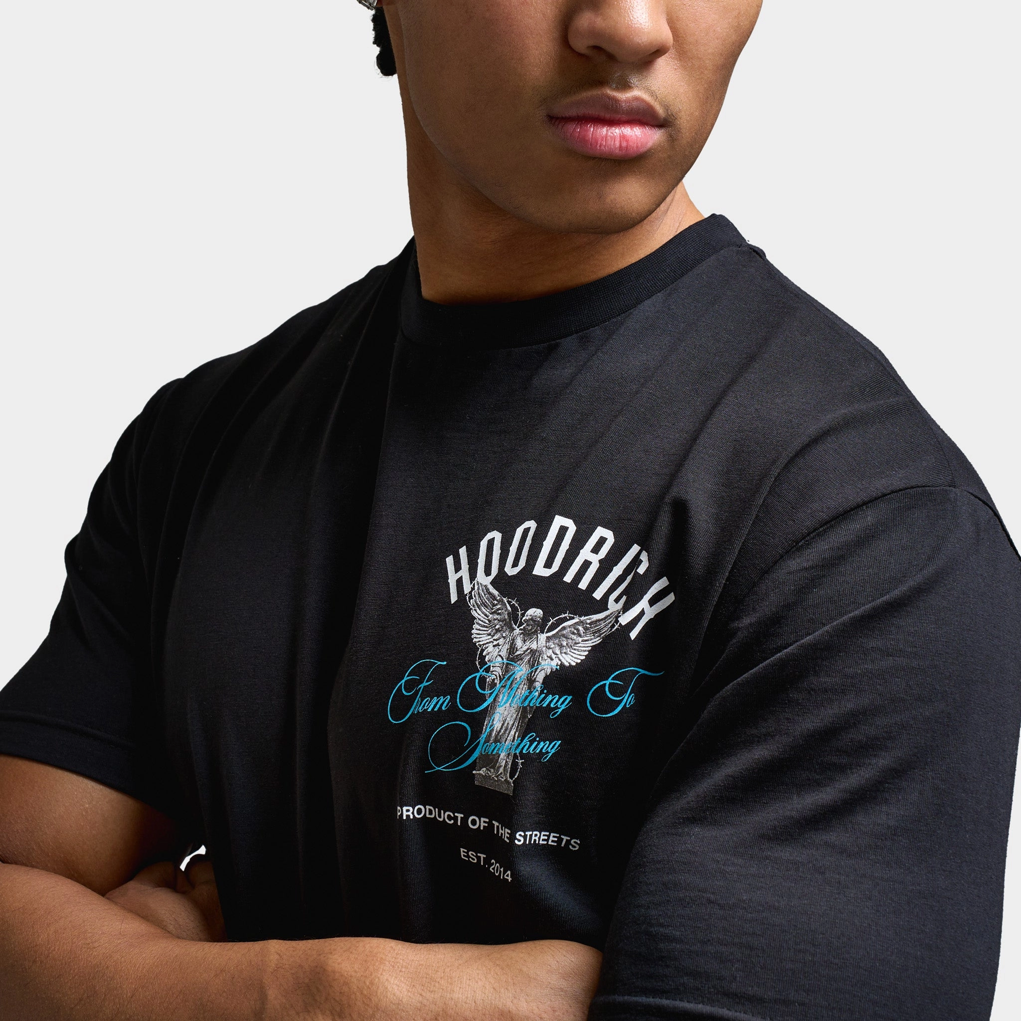 Hoodrich Vital Graphic T-Shirt Black / White - Aquarius