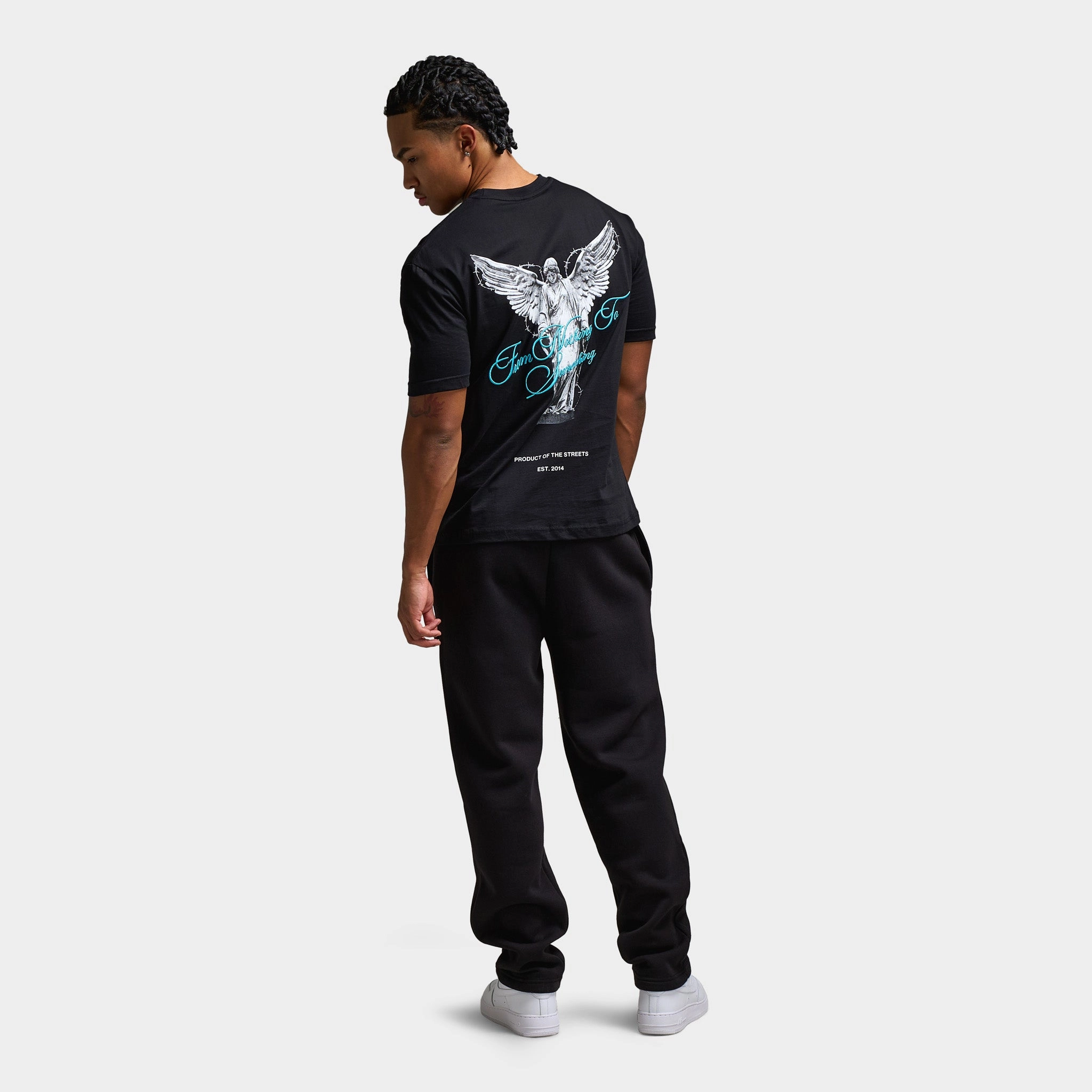 Hoodrich Vital Graphic T-Shirt Black / White - Aquarius