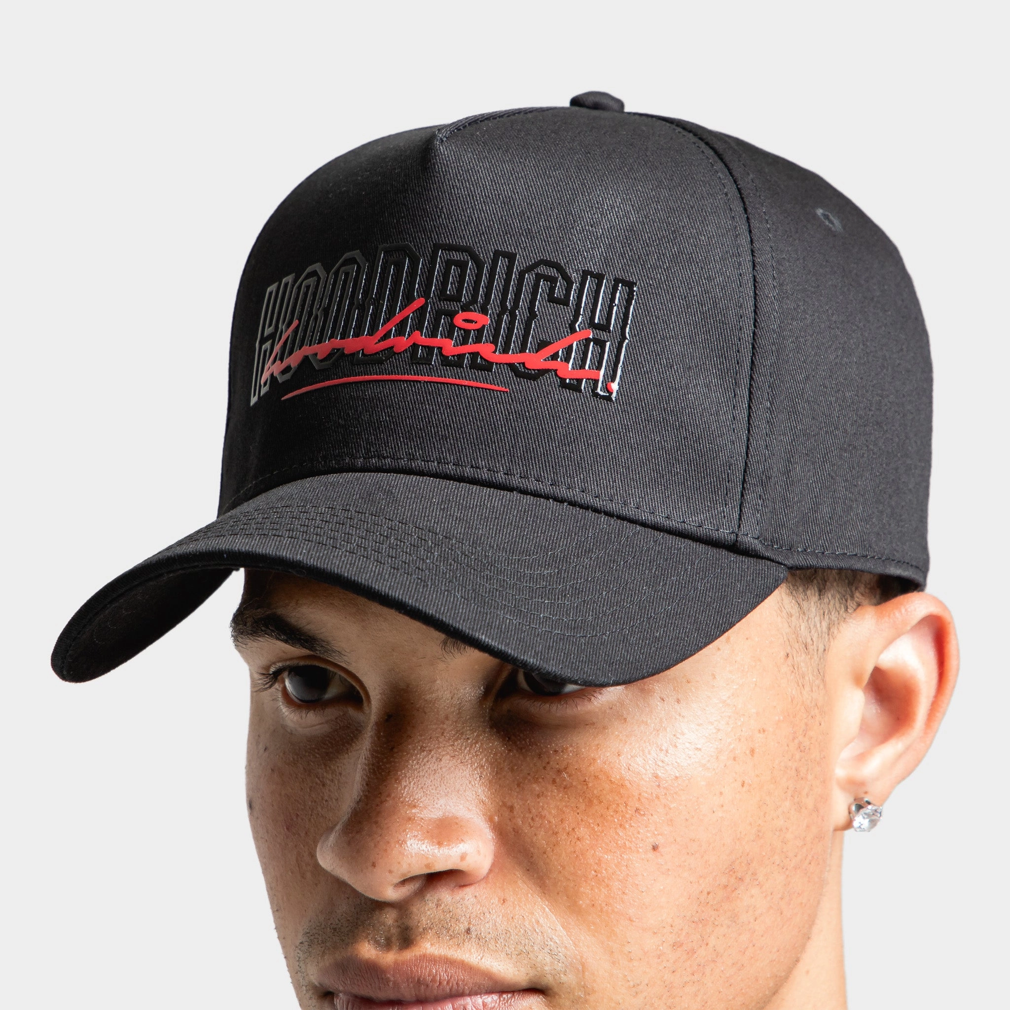 Hoodrich Vivid 5 Panel Cap / Black