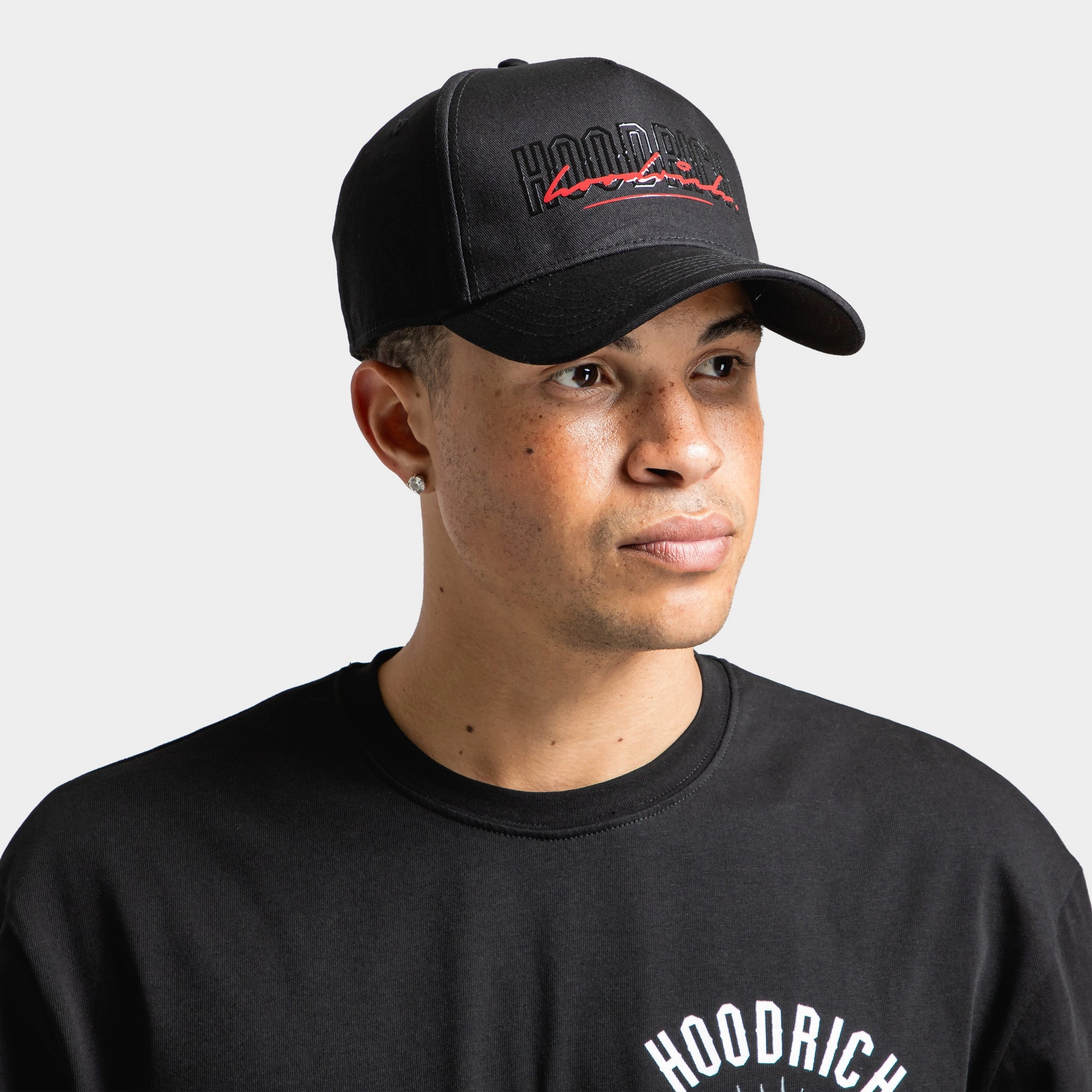 Hoodrich Vivid 5 Panel Cap / Black