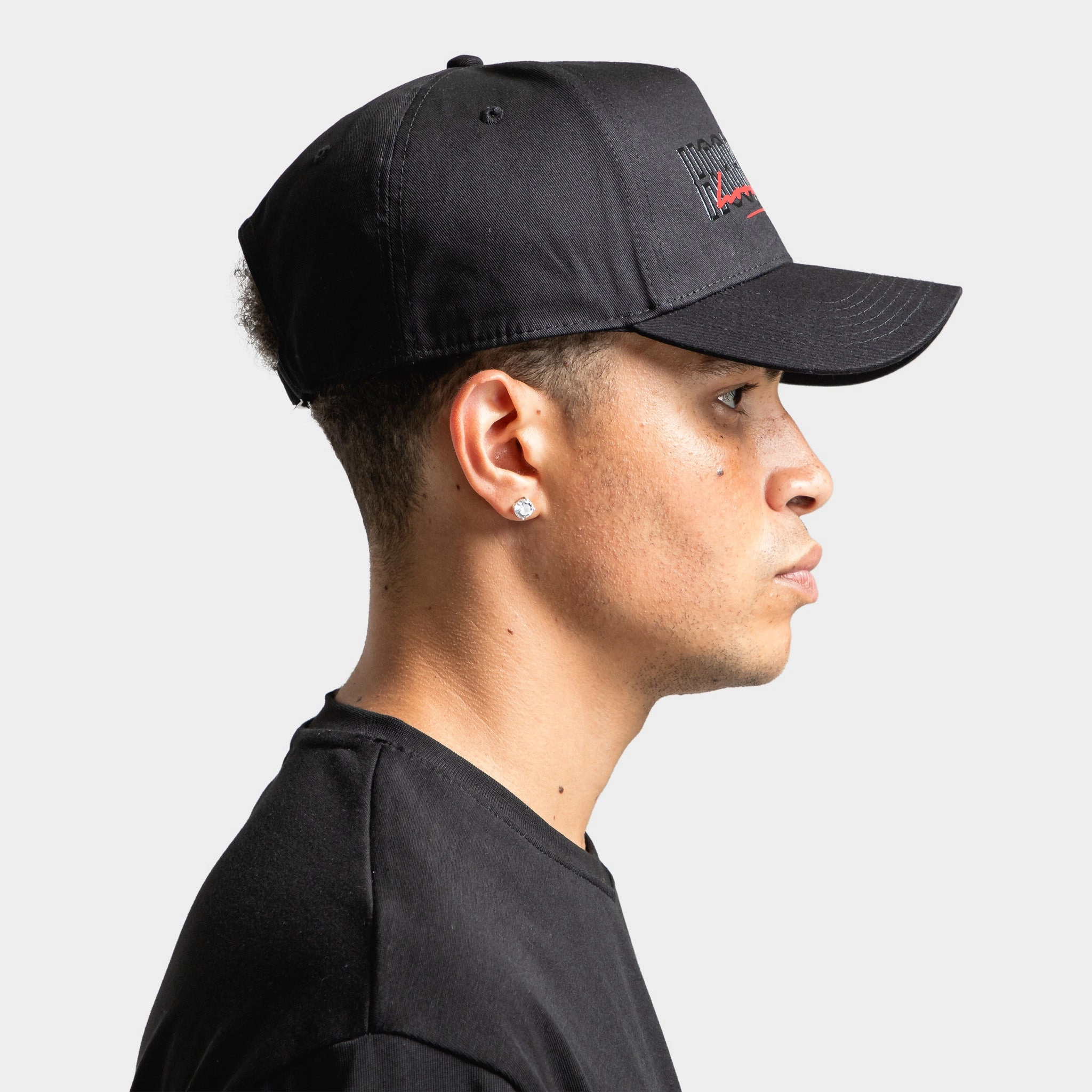 Hoodrich Vivid 5 Panel Cap / Black