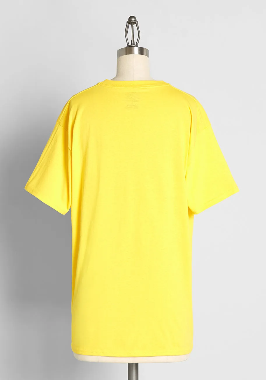 Hop On The Happy Train Graphic Tee