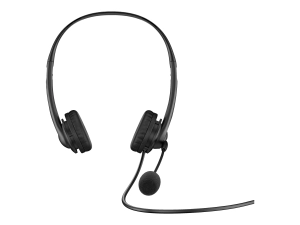 HP G2 - Headset - on-ear - wired - USB - shadow black - for HP 245 G9, 256 G8, 25X G9, 34, 470 G9; EliteBook 1040 G9, 65X G9; 428K6AA