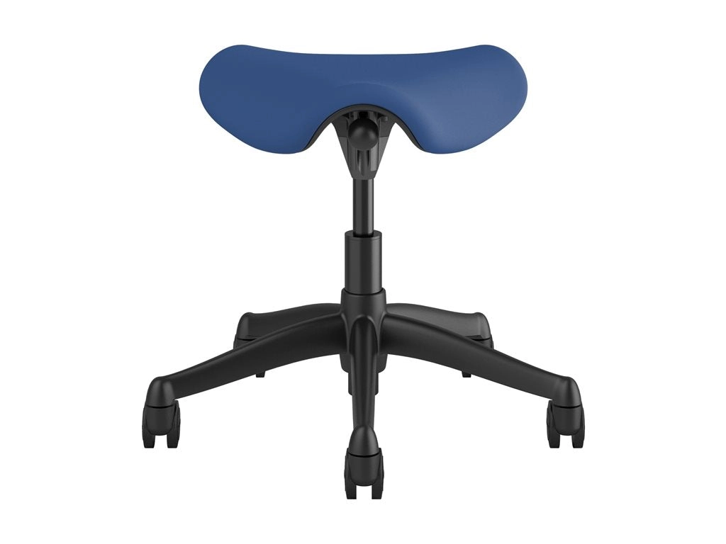 Humanscale Freedom Saddle/Pony - Stool - ergonomic - triangular - swivel F400GK608FSHNSC