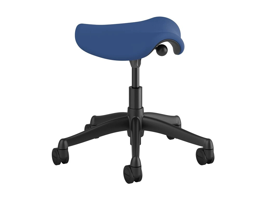 Humanscale Freedom Saddle/Pony - Stool - ergonomic - triangular - swivel F400GK608FSHNSC
