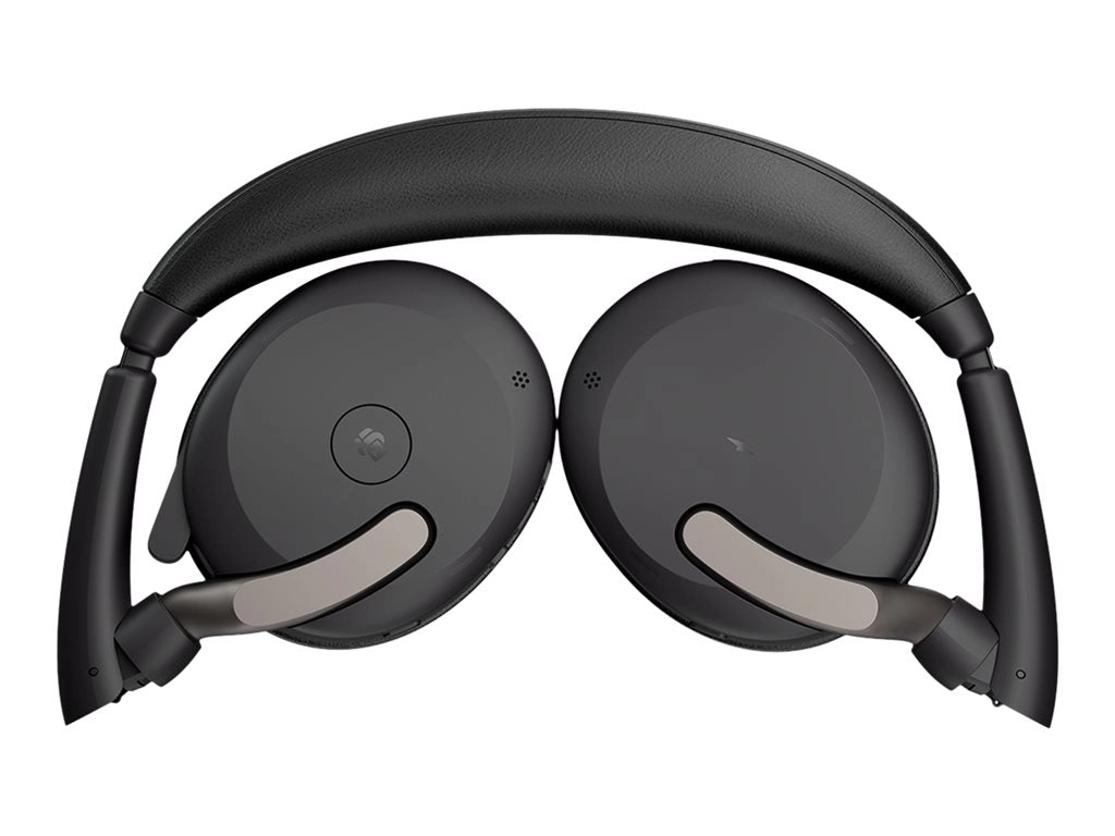 Jabra Evolve2 65 Flex MS Stereo - Headset - on-ear - Bluetooth - wireless - active noise canceling - USB-C via Bluetooth adapter 26699-999-889-01