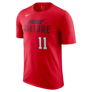 Jaime Jaquez Jr. Nike HEAT Culture: Blood Red Name & Number Tee