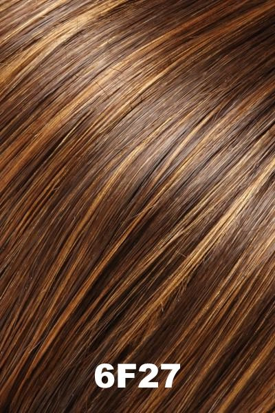Jon Renau Toppers - EasiPart XL 8" (#755) - Remy Human Hair