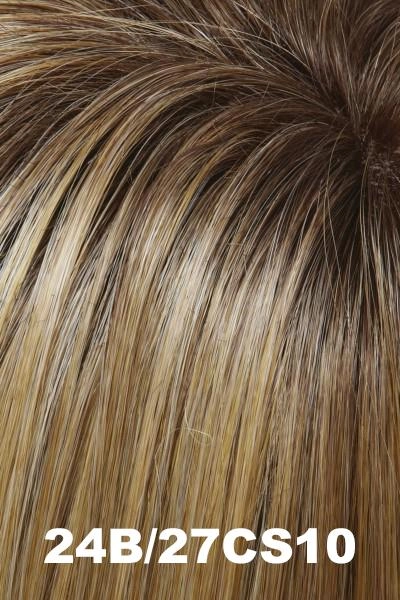 Jon Renau Toppers - EasiPart XL 8" (#755) - Remy Human Hair