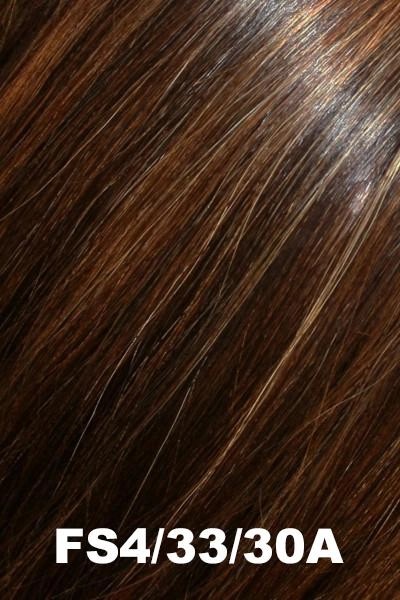 Jon Renau Toppers - EasiPart XL 8" (#755) - Remy Human Hair