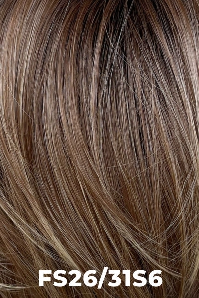 Jon Renau Toppers - EasiPart XL 8" (#755) - Remy Human Hair