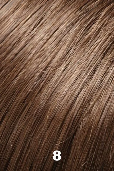 Jon Renau Toppers - EasiPart XL French 8" (#752) - Remy Human Hair
