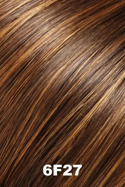 Jon Renau Toppers - EasiPart XL French 8" (#752) - Remy Human Hair