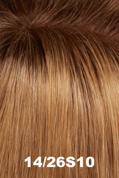 Jon Renau Toppers - Top Form French 12" (#756) - Remy Human Hair
