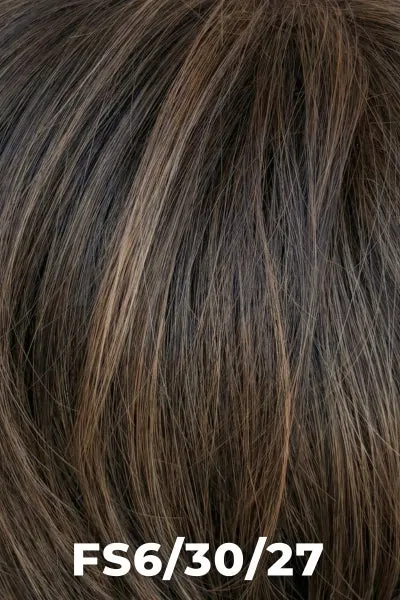 Jon Renau Toppers - Top Form French 12" (#756) - Remy Human Hair