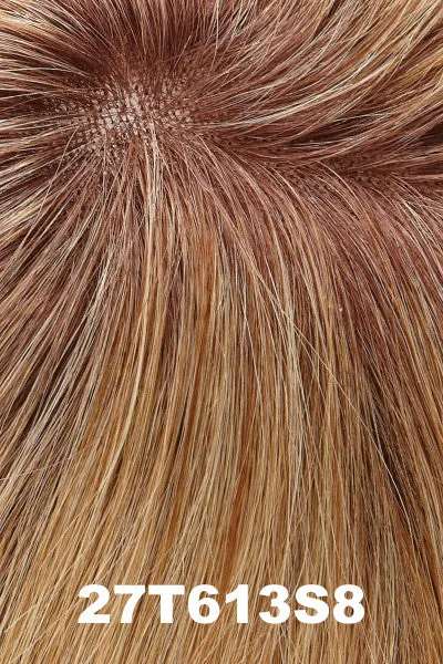 Jon Renau Toppers - Top Form French 12" (#756) - Remy Human Hair