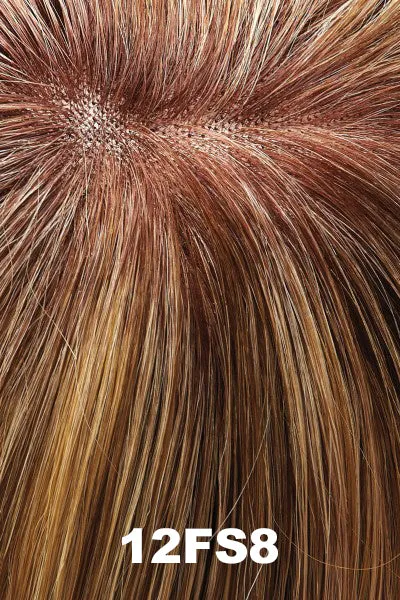 Jon Renau Toppers - Top Form French 12" (#756) - Remy Human Hair