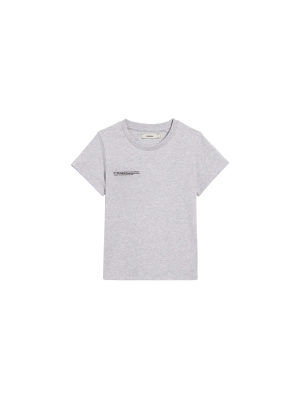 Kids' 365 Midweight T-shirt—grey marl