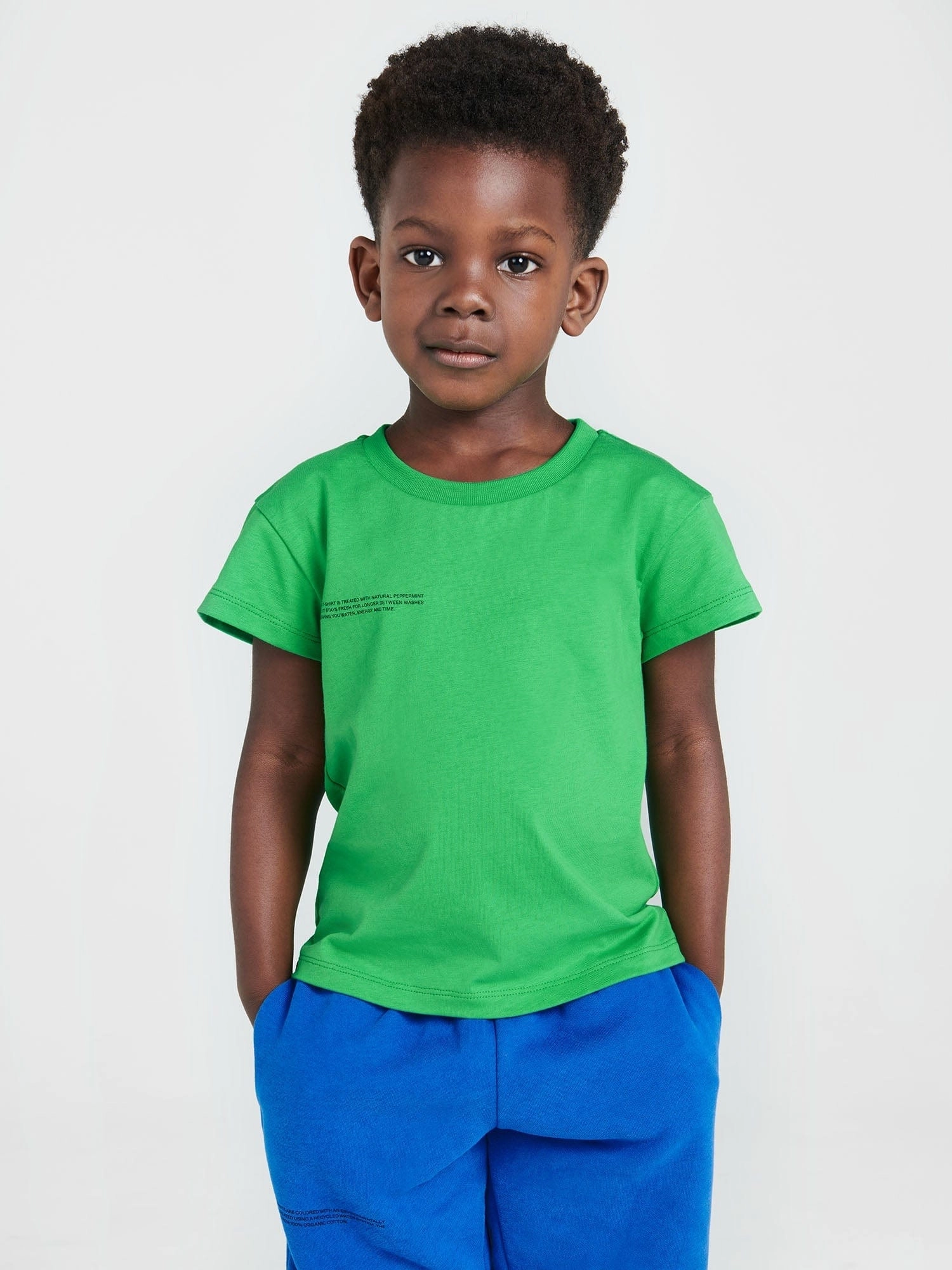 Kids' 365 Midweight T-shirt—jade green