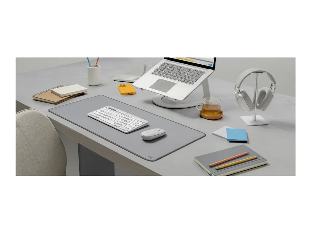Logitech Pebble Keys 2 K380s - Keyboard - wireless - Bluetooth LE - QWERTY - English - tonal white 920-011776