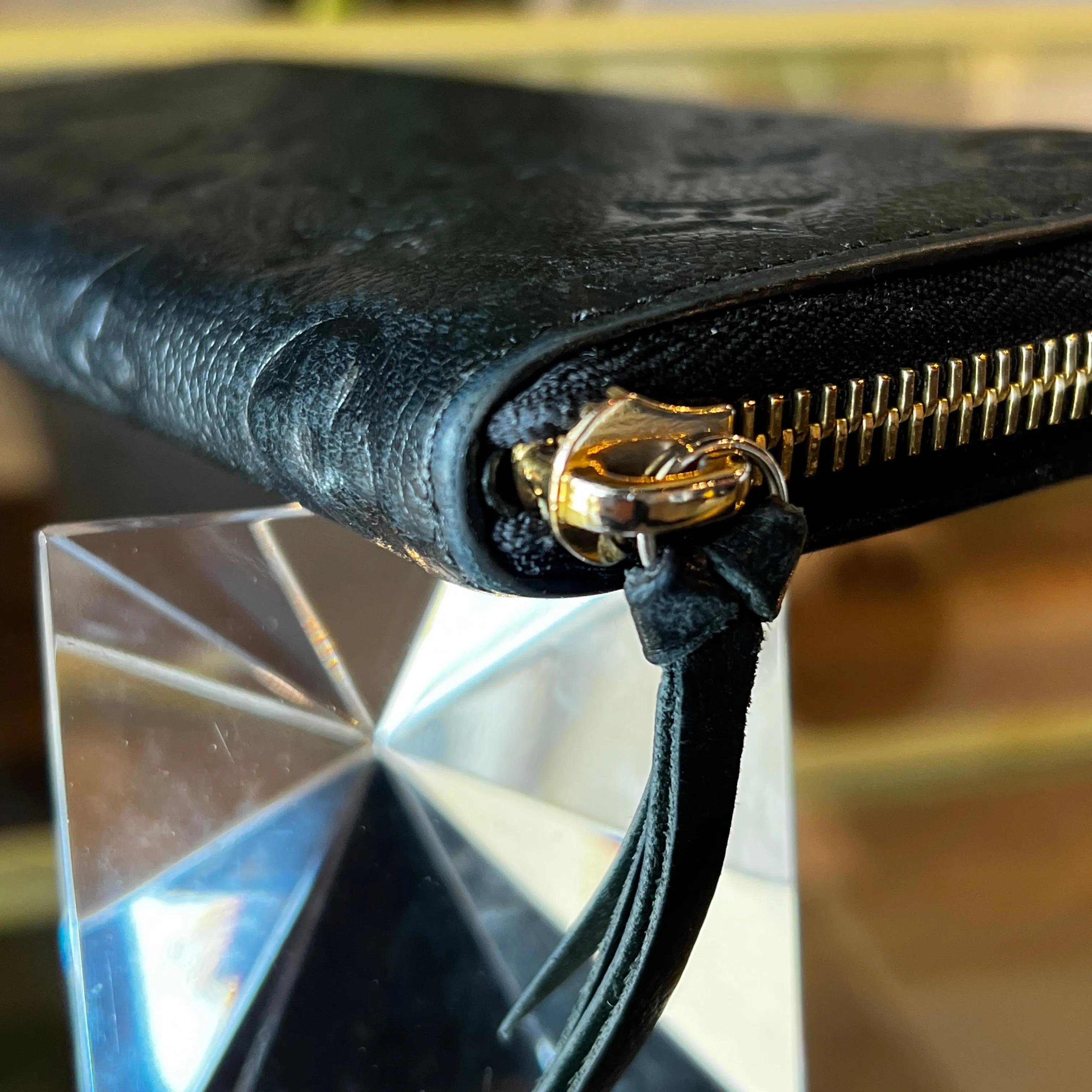 LOUIS VUITTON Portefeuille Clemence Monogram Empreinte Long Wallet