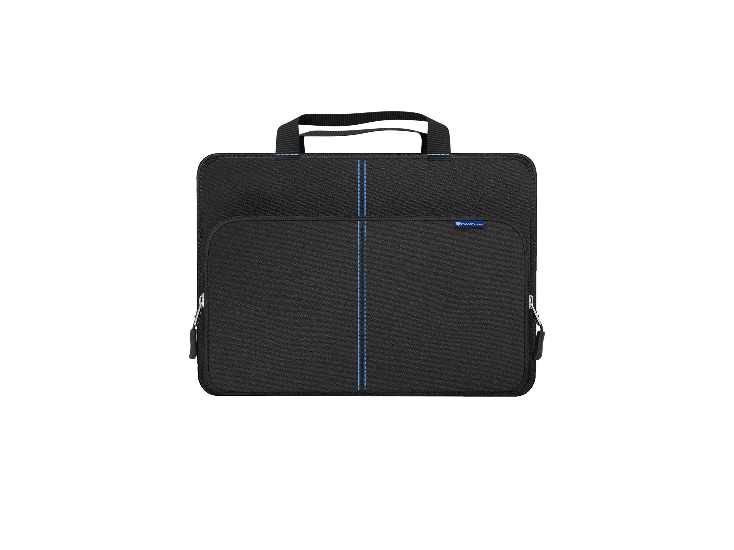 MAXCases Explorer 5 Work-In - Notebook carrying case - with pocket - 14 - black" MCEB5P14BLK