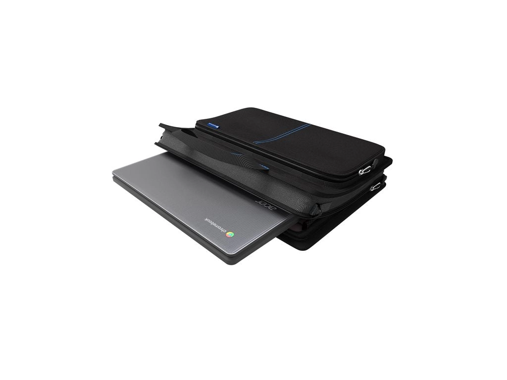 MAXCases Explorer 5 Work-In - Notebook carrying case - with pocket - 14 - black" MCEB5P14BLK