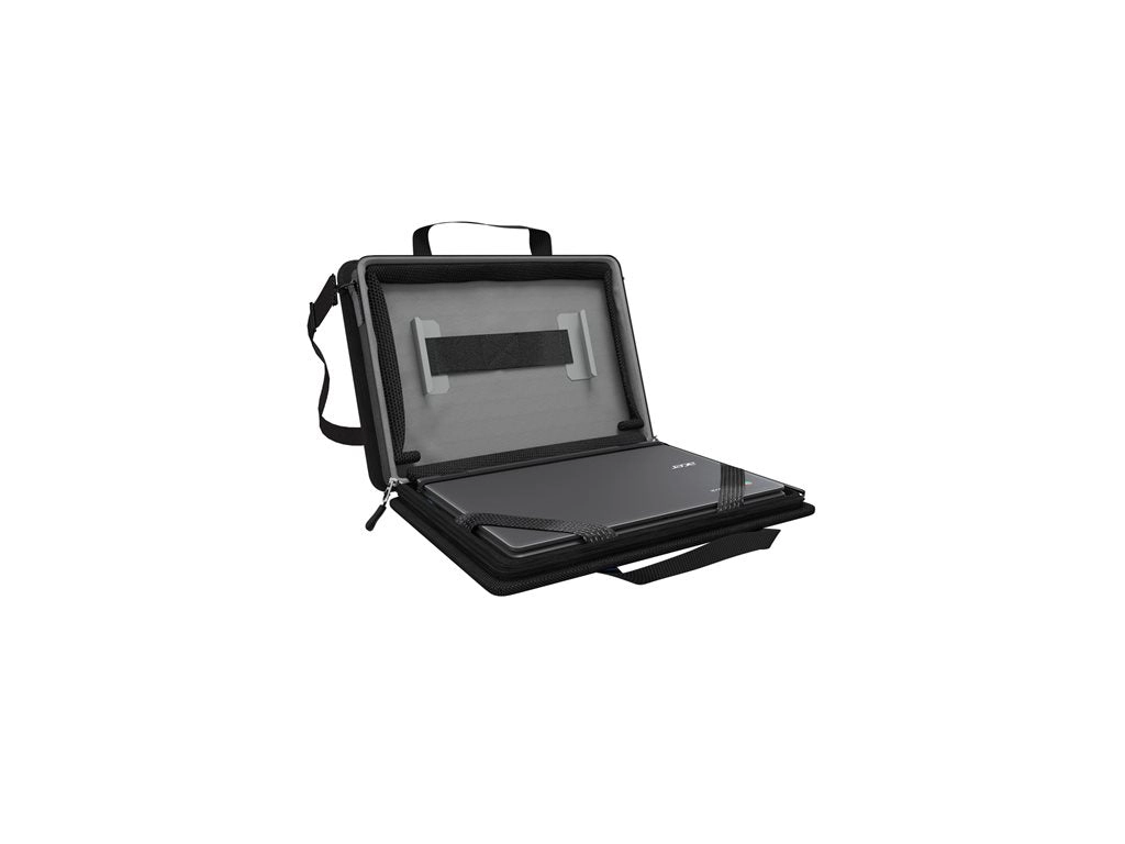 MAXCases Explorer 5 Work-In - Notebook carrying case - with pocket - 14 - black" MCEB5P14BLK