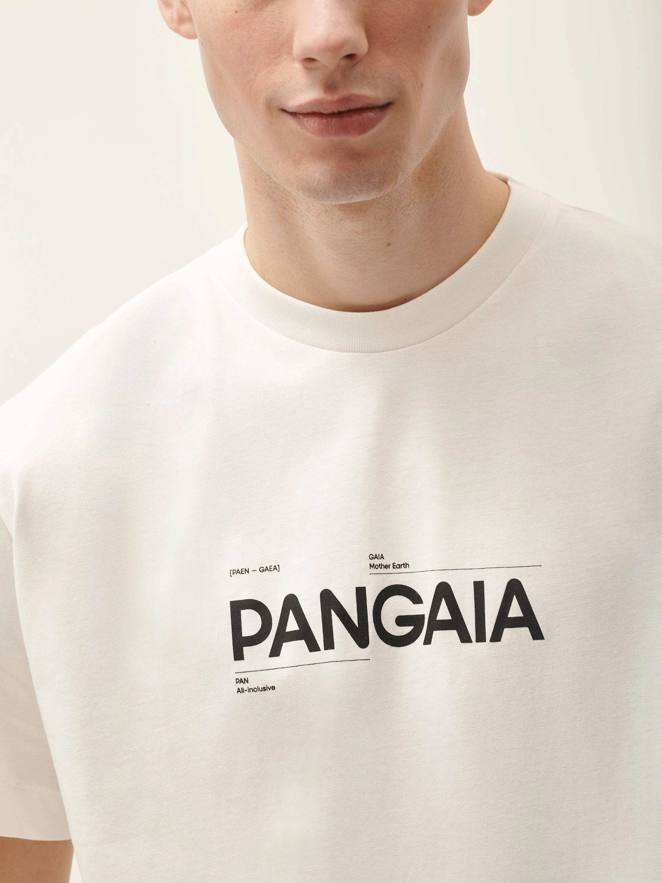 Mens 365 Midweight Definition T-shirt—off-white