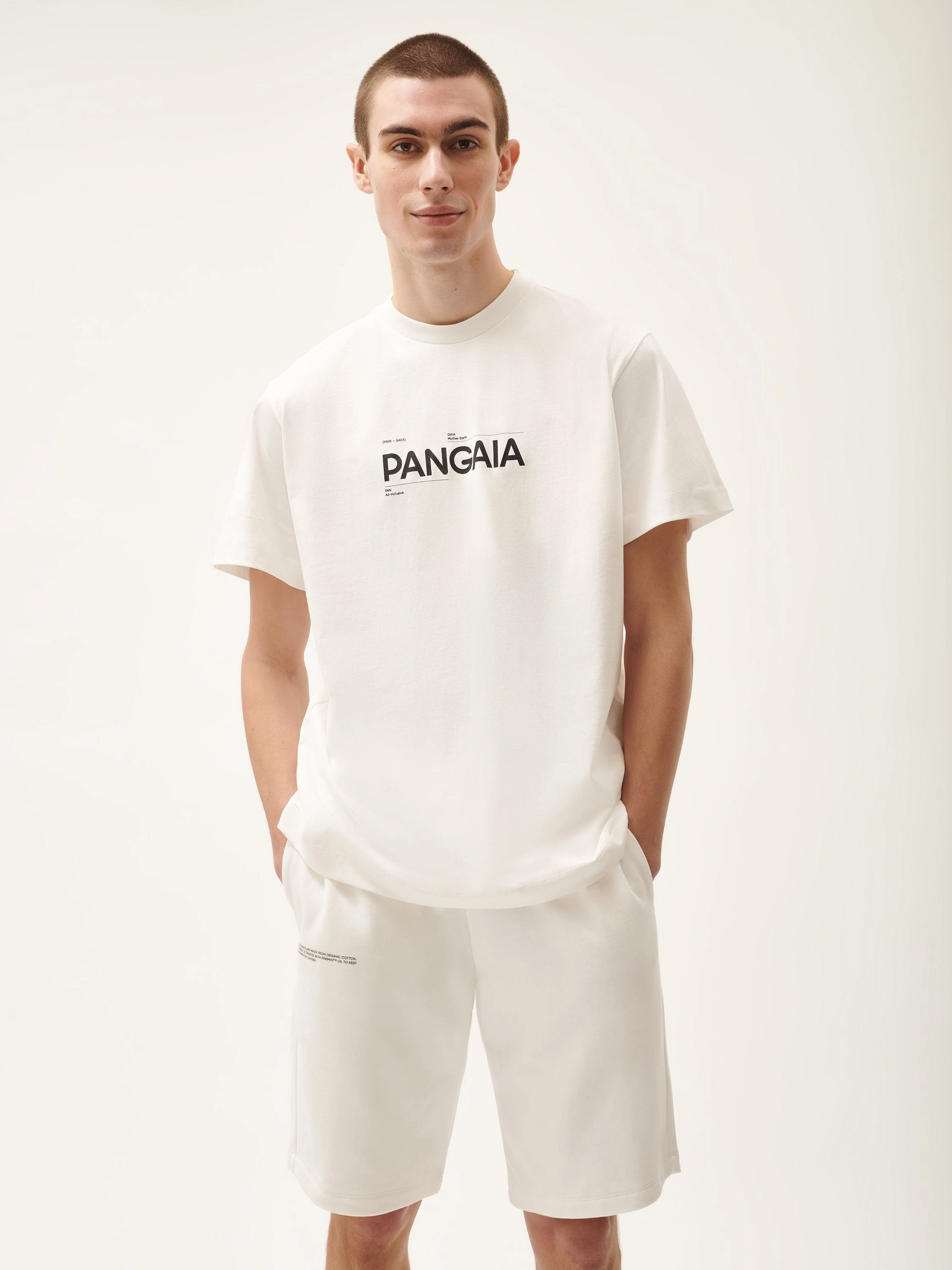 Mens 365 Midweight Definition T-shirt—off-white