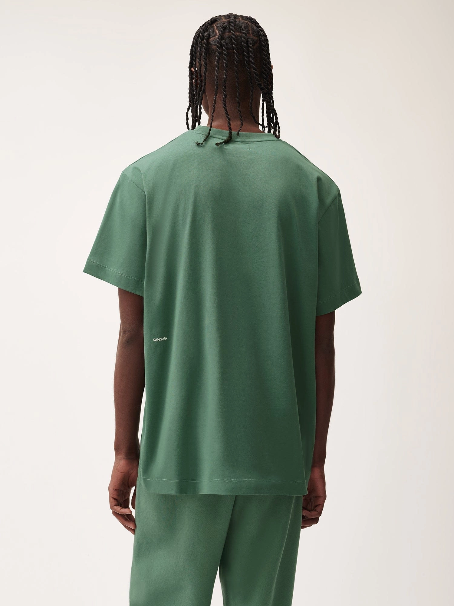 Mens 365 Midweight T-shirt—forest green