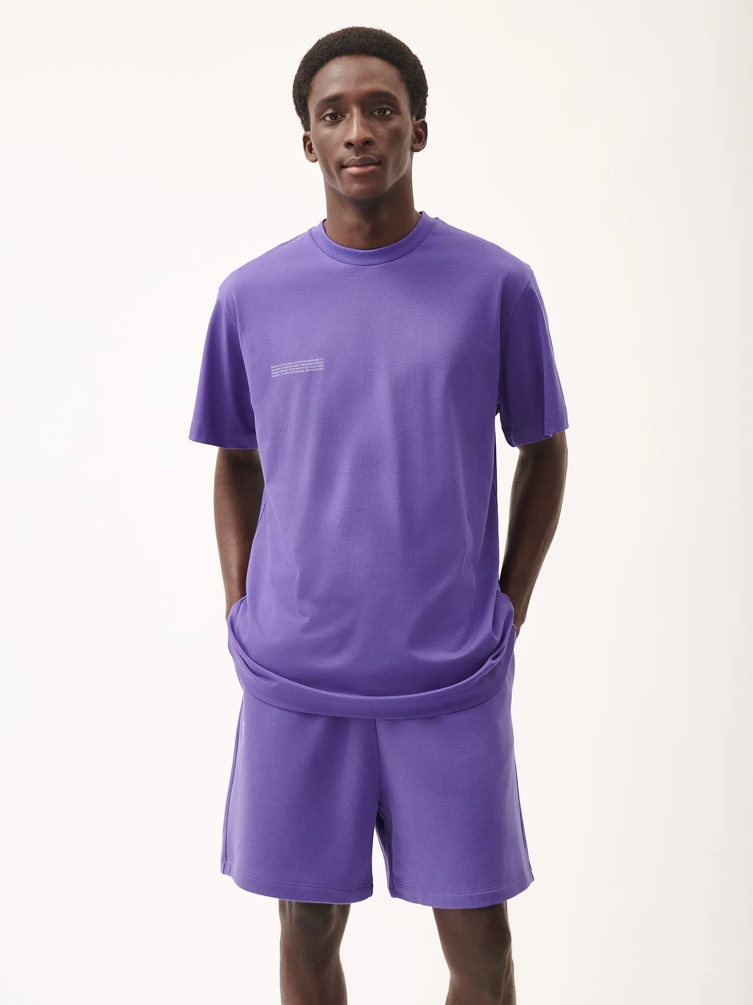 Mens 365 Midweight T-shirt—ultraviolet