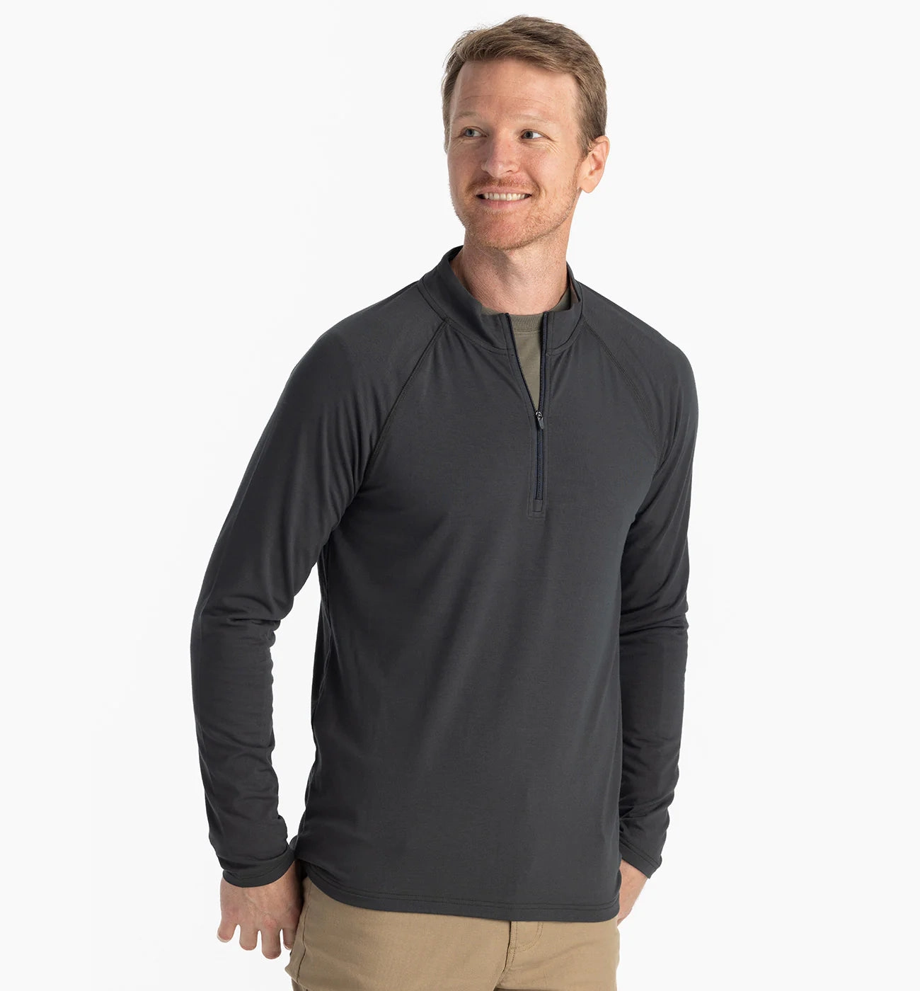 Men's Bamboo Flex Quarter Zip