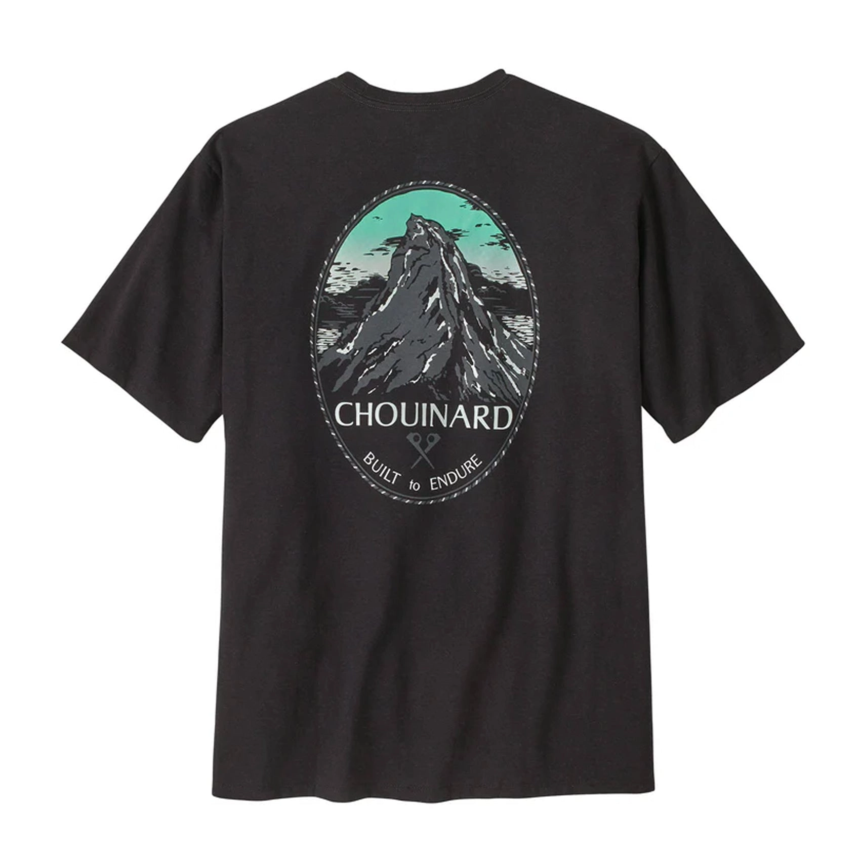Mens Patagonia Chouinard Crest Pocket Responsibili-Tee