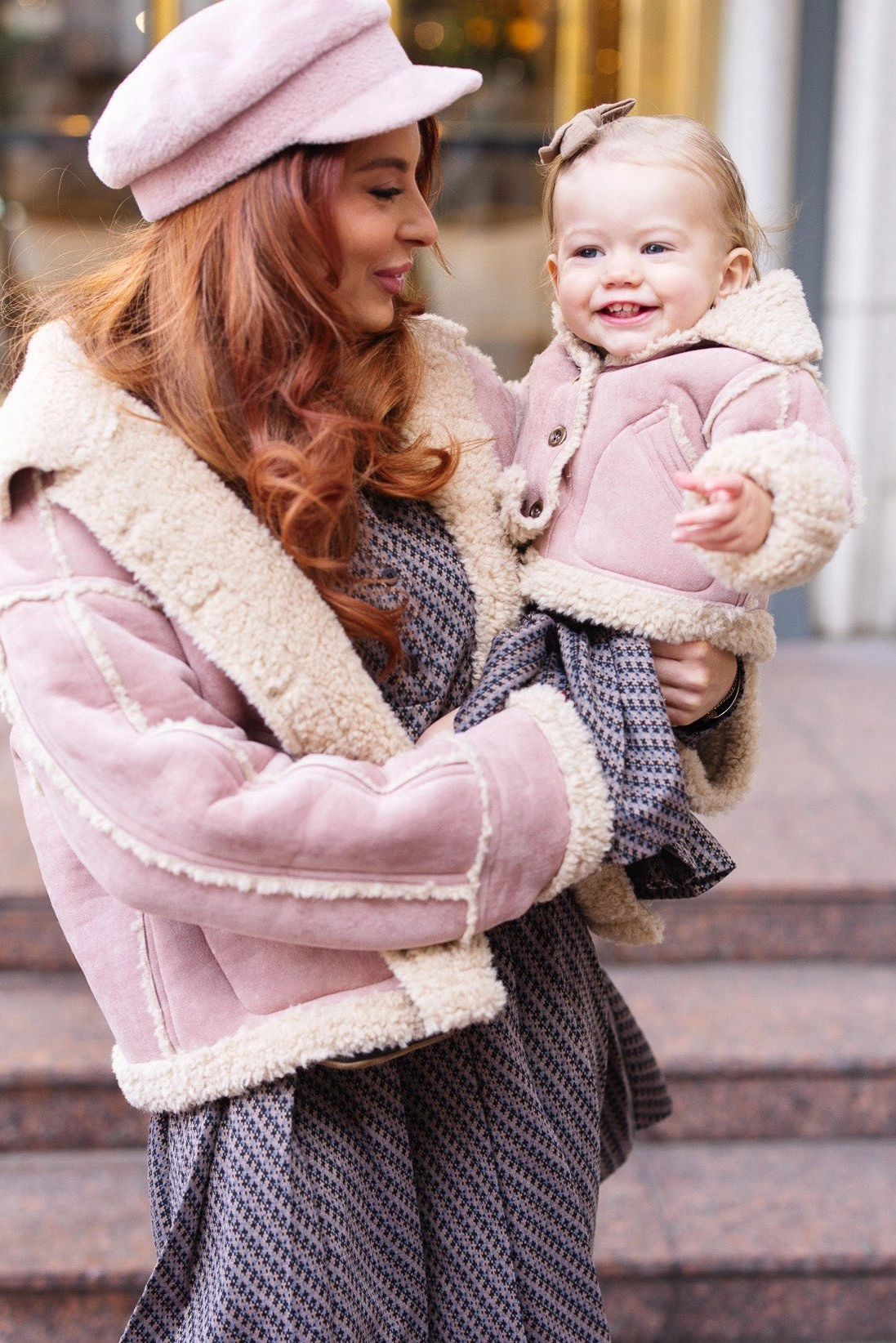 Mini Blush Coat in Pink - FINAL SALE