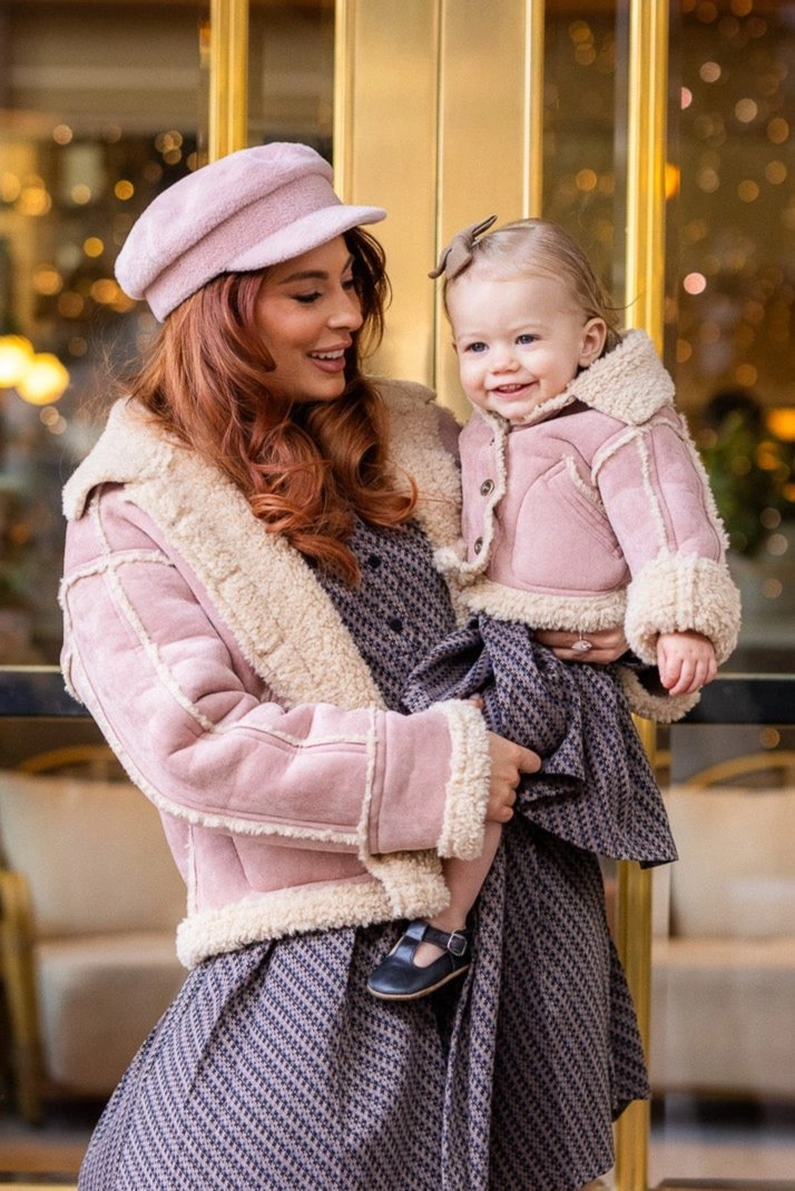 Mini Blush Coat in Pink - FINAL SALE