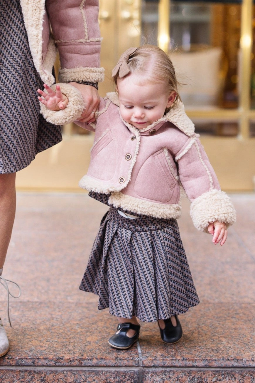 Mini Blush Coat in Pink - FINAL SALE