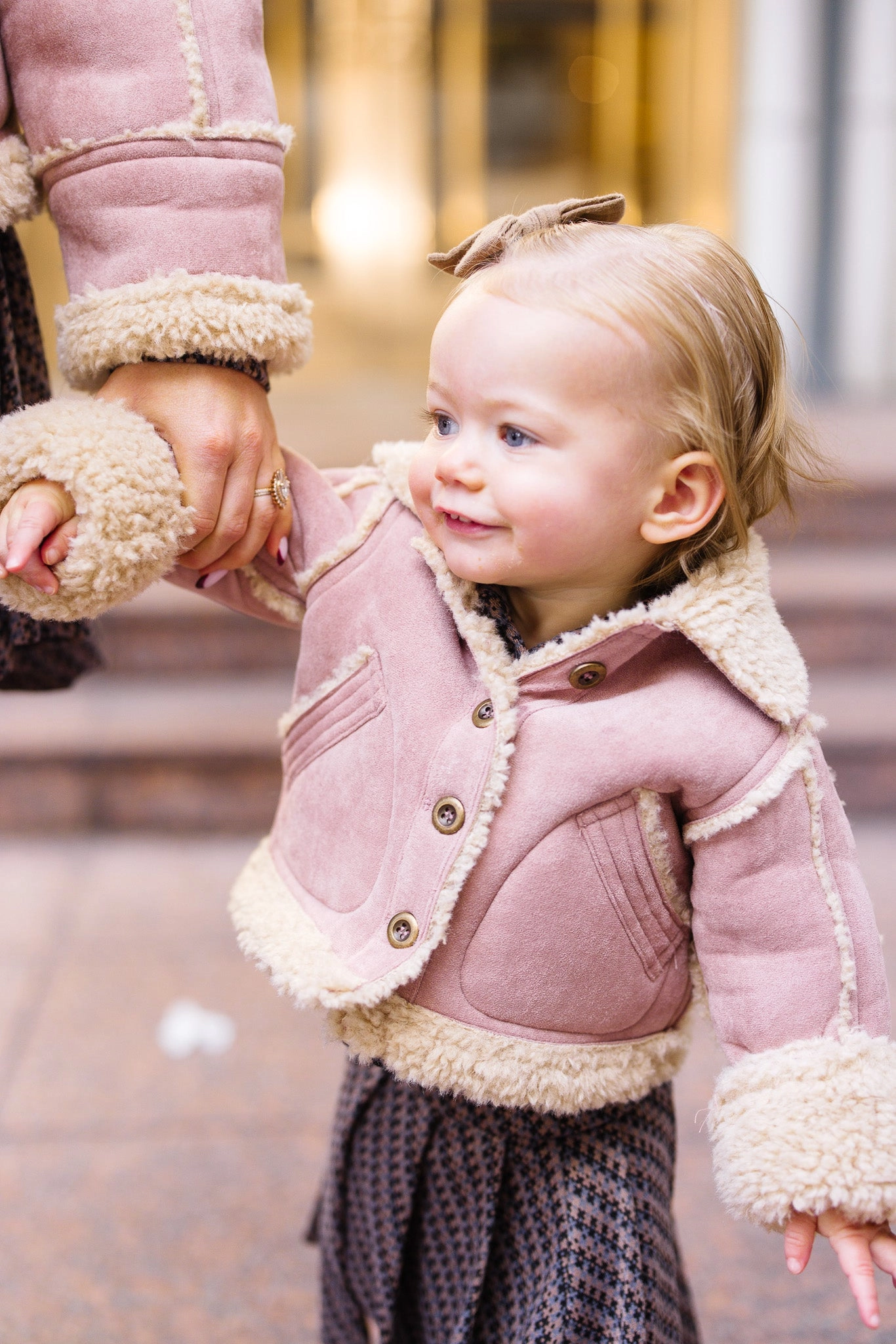 Mini Blush Coat in Pink - FINAL SALE