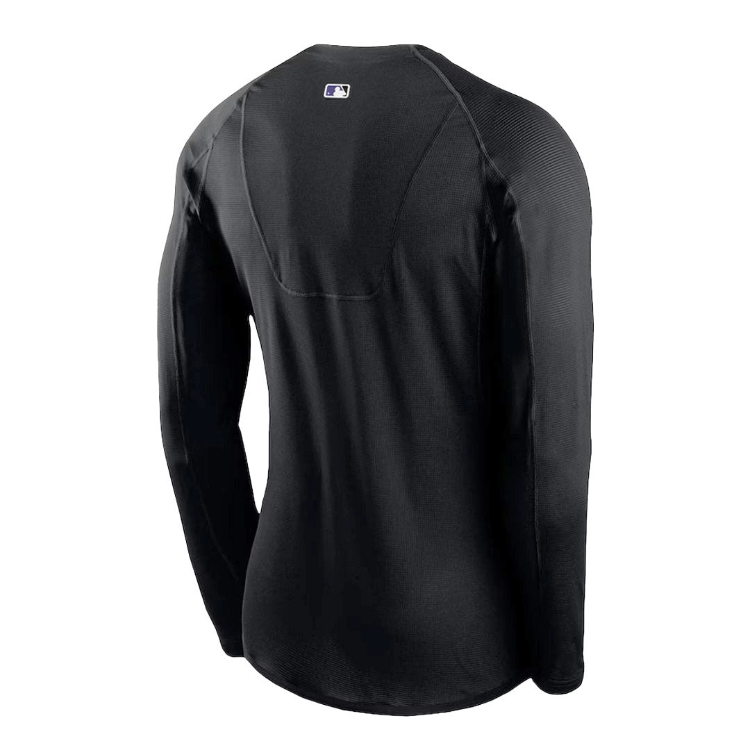 MLB - Men's Colorado Rockies Long Sleeve Base Layer T-Shirt (NKXH 00A DNV N7J)