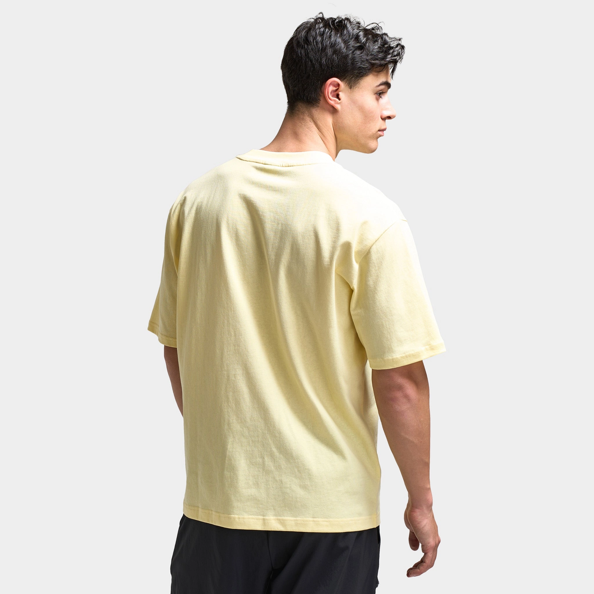 New Balance Hoops Graphic Vintage T-Shirt / Parchment