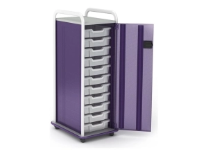 Paragon A&D Crossfit Storage - Trolley - 11 drawers - 16 gauge tubular steel, TFM CFS42OFTOTES17-918OZO