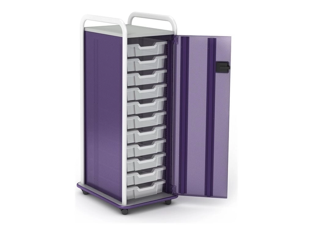 Paragon A&D Crossfit Storage - Trolley - 11 drawers - 16 gauge tubular steel, TFM CFS42OFTOTES17-918OZO
