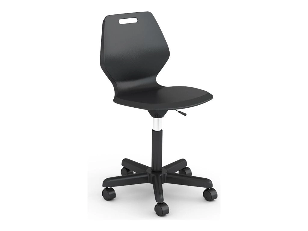 Paragon A&D Ready - Chair - swivel - injection molded polypropylene - fire truck red READYCHRA-AZ