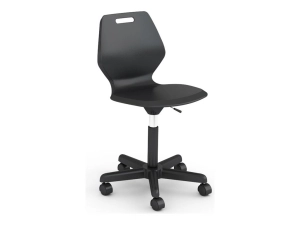 Paragon A&D Ready - Chair - swivel - injection molded polypropylene - fire truck red READYCHRA-AZ