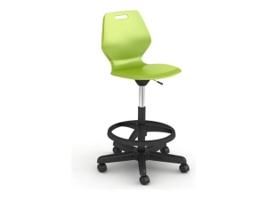 Paragon A&D Ready - Stool - swivel - injection molded polypropylene - purple READYSTLA-PZ